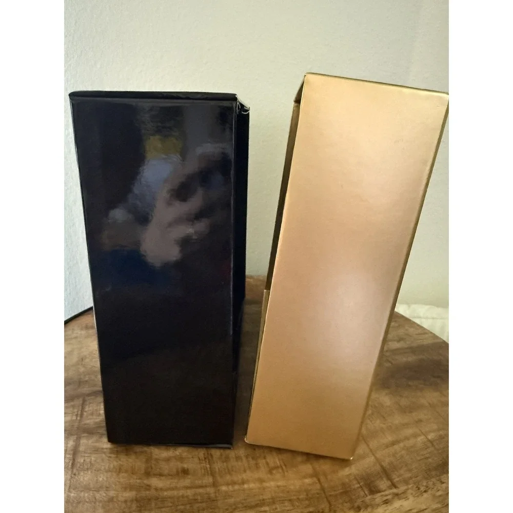 Chanel Luxury Holiday limited-edition Gold Gift Box + Black Ribbon *EMPTY 8x8x4